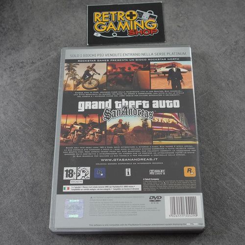 Vendita Grand Theft Auto San Andreas - Retrogaming Shop