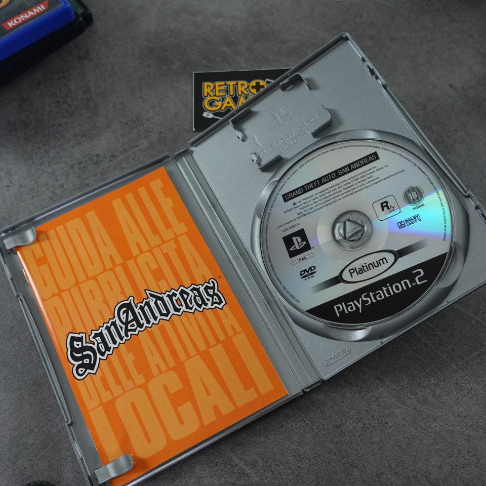 Vendita Grand Theft Auto San Andreas - Retrogaming Shop