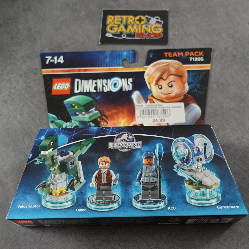 Vendita Lego Dimensions Jurassic World Team Pack Nuovo - Retrogaming Shop