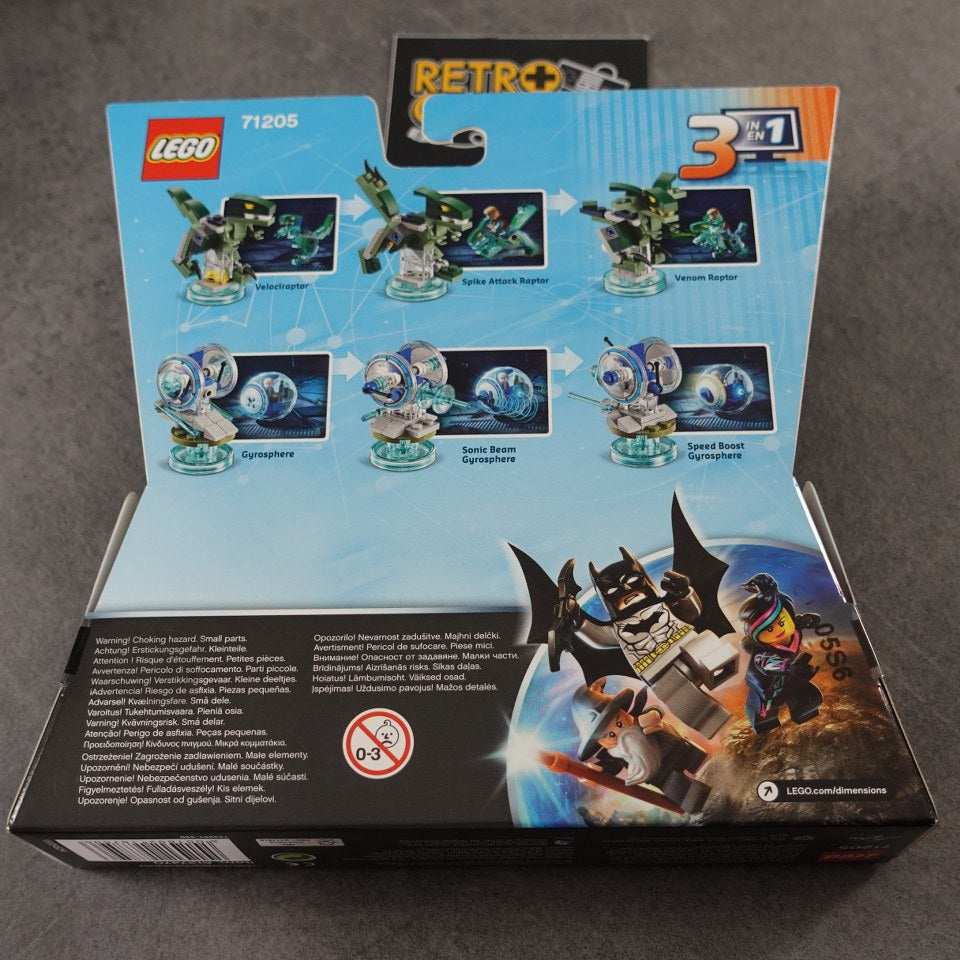 Vendita Lego Dimensions Jurassic World Team Pack Nuovo - Retrogaming Shop