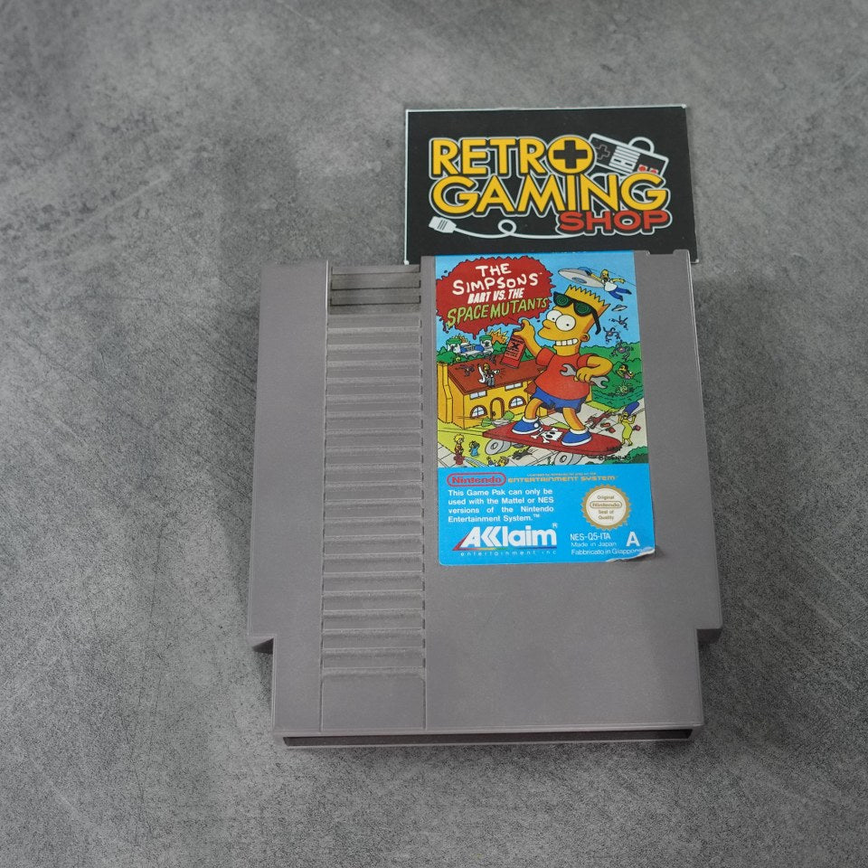 Vendita The Simpsons Bart Vs the Space Mutants - Retrogaming Shop