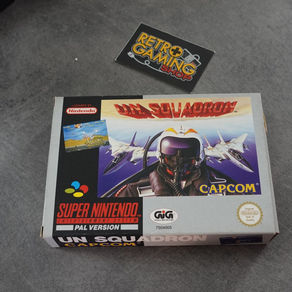 Vendita U.N. Squadron - Retrogaming Shop