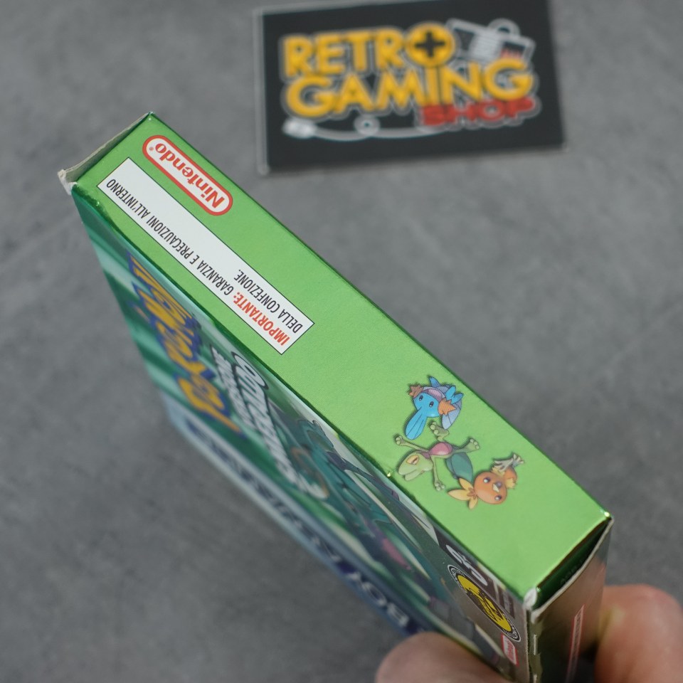 Vendita Pokemon Versione Smeraldo - Retrogaming Shop