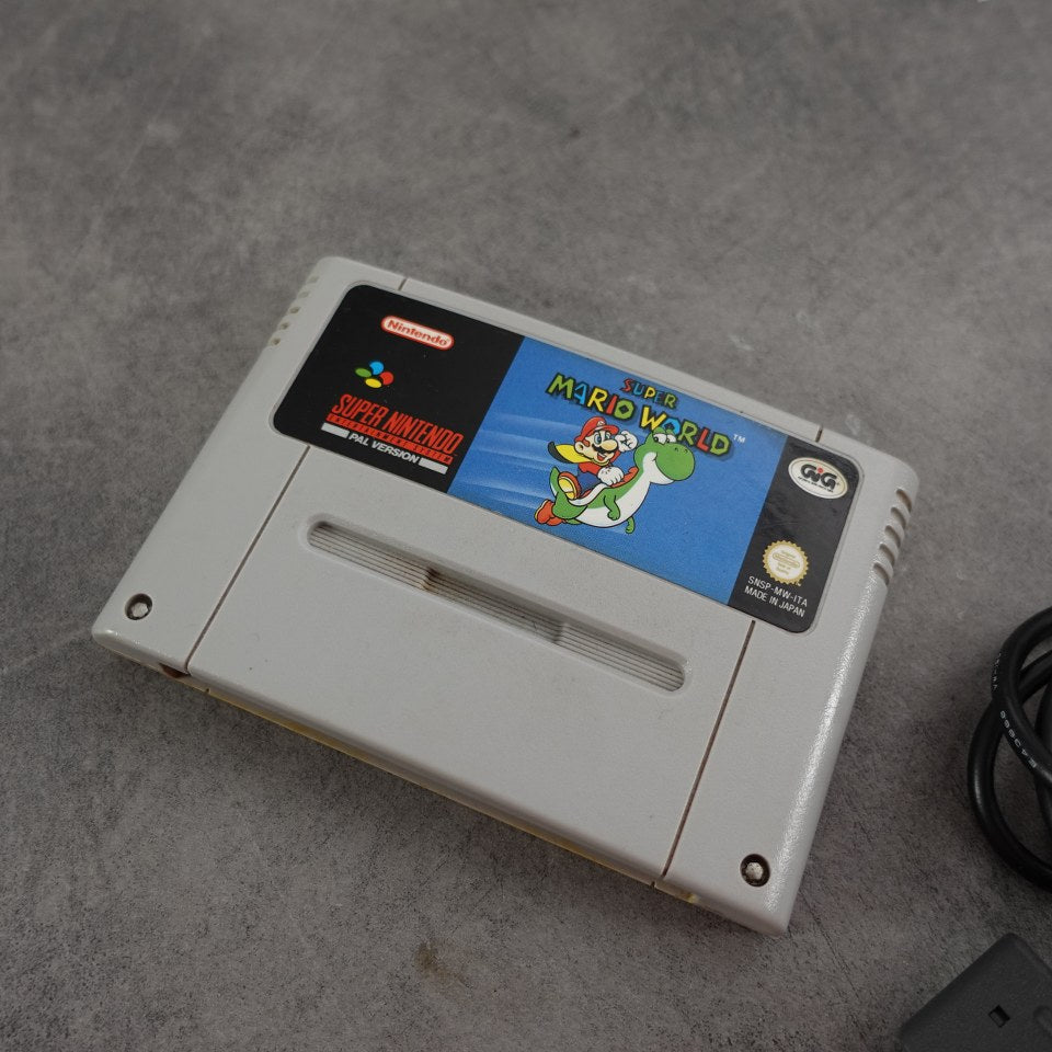 Super Nintendo Pal + Super Mario World Nintendo