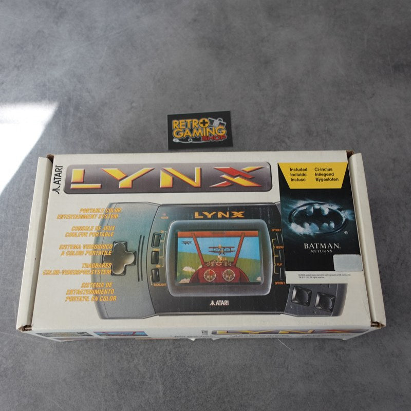 Atari Lynx with accessories