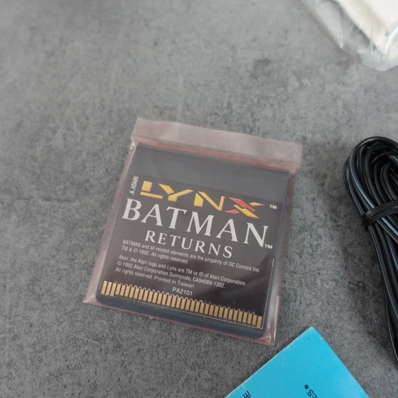 Atari Lynx with accessories