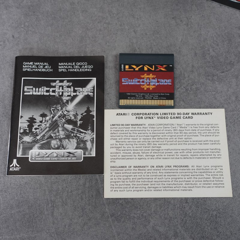 Switchblade 2 Atari Lynx