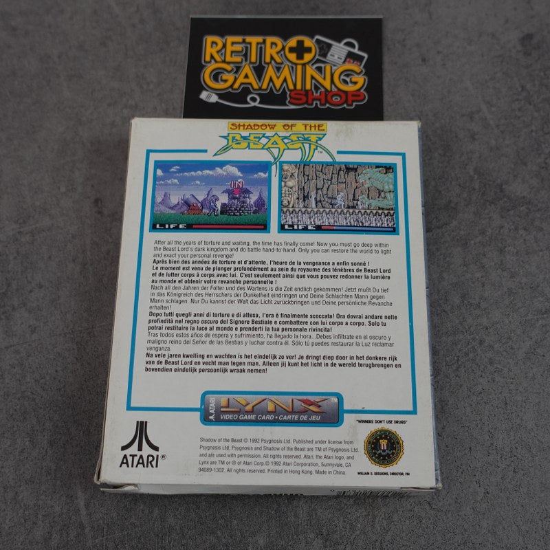 Shadow of The Beast Atari Lynx