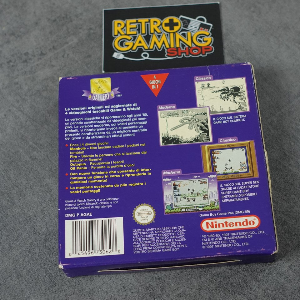 Vendita Game & Watch Gallery - Retrogaming Shop