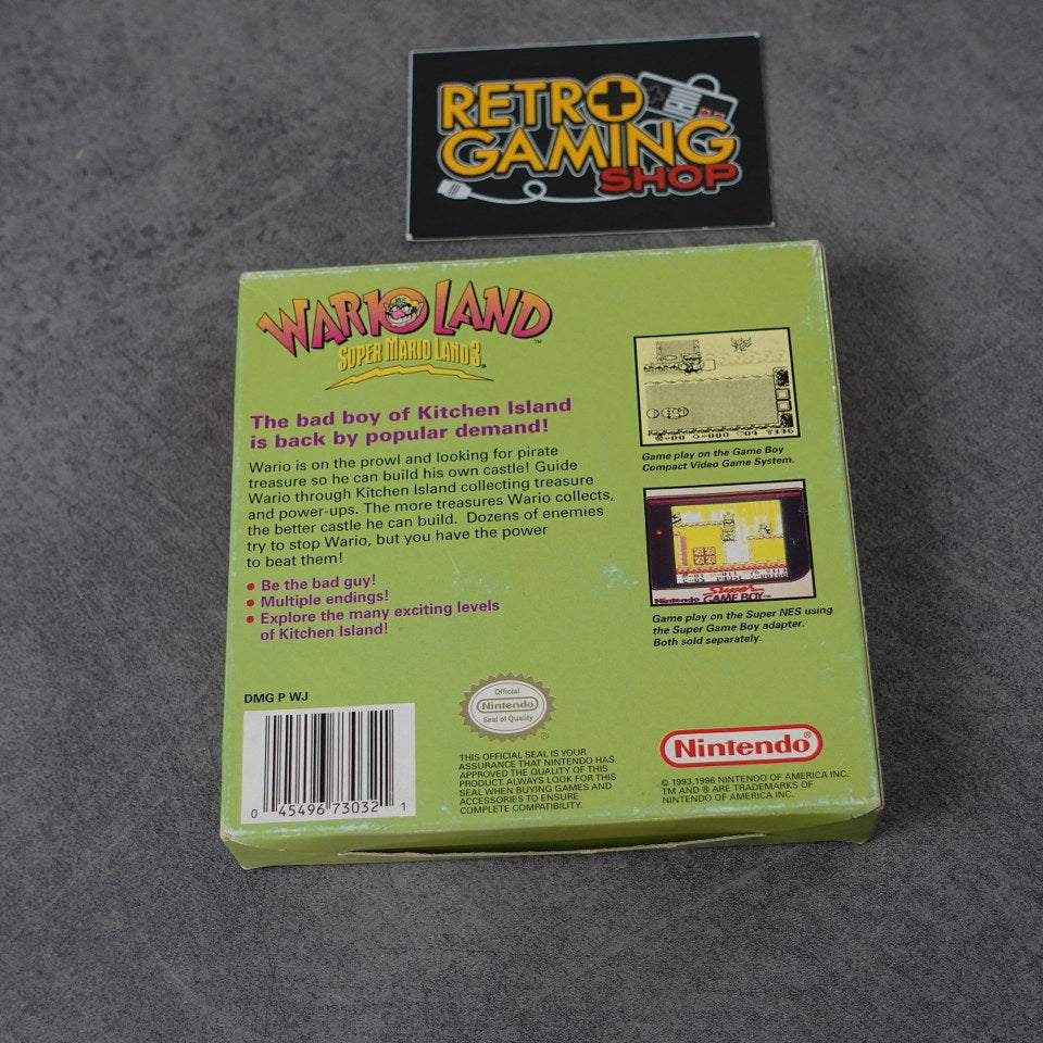 Vendita Wario Land Super Mario Land 3 - Retrogaming Shop