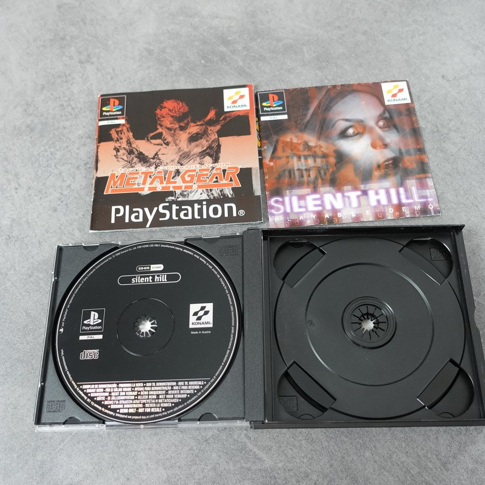 Vendita Metal Gear Solid + Demo Silent Hill - Retrogaming Shop