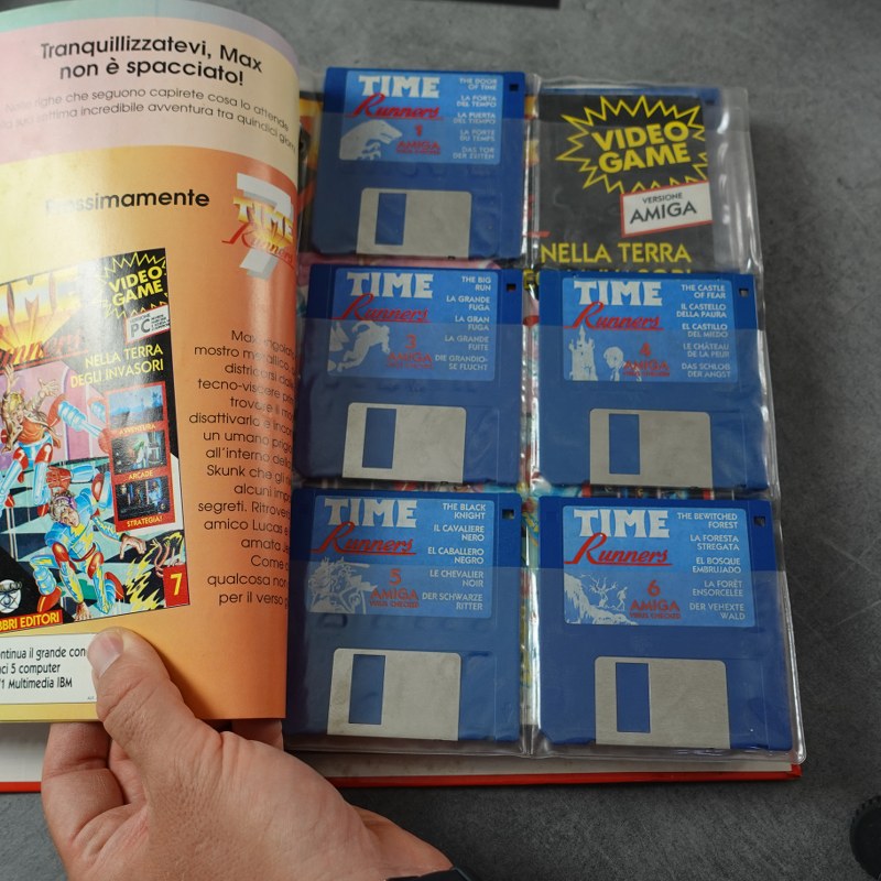 Time Runners Raccolta Fabbri Editori Amiga