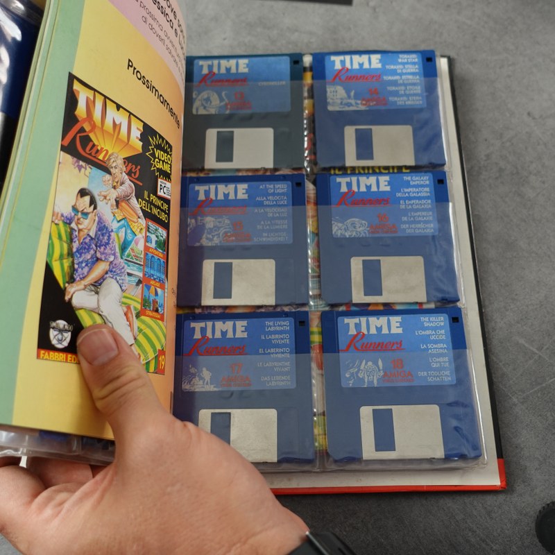 Time Runners Raccolta Fabbri Editori Amiga