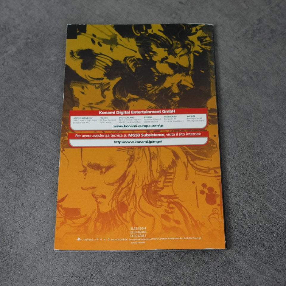 Vendita Metal Gear Solid 3: Subsistence - Retrogaming Shop