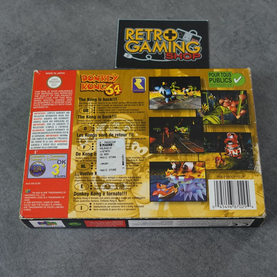 Vendita Donkey Kong 64 - Retrogaming Shop