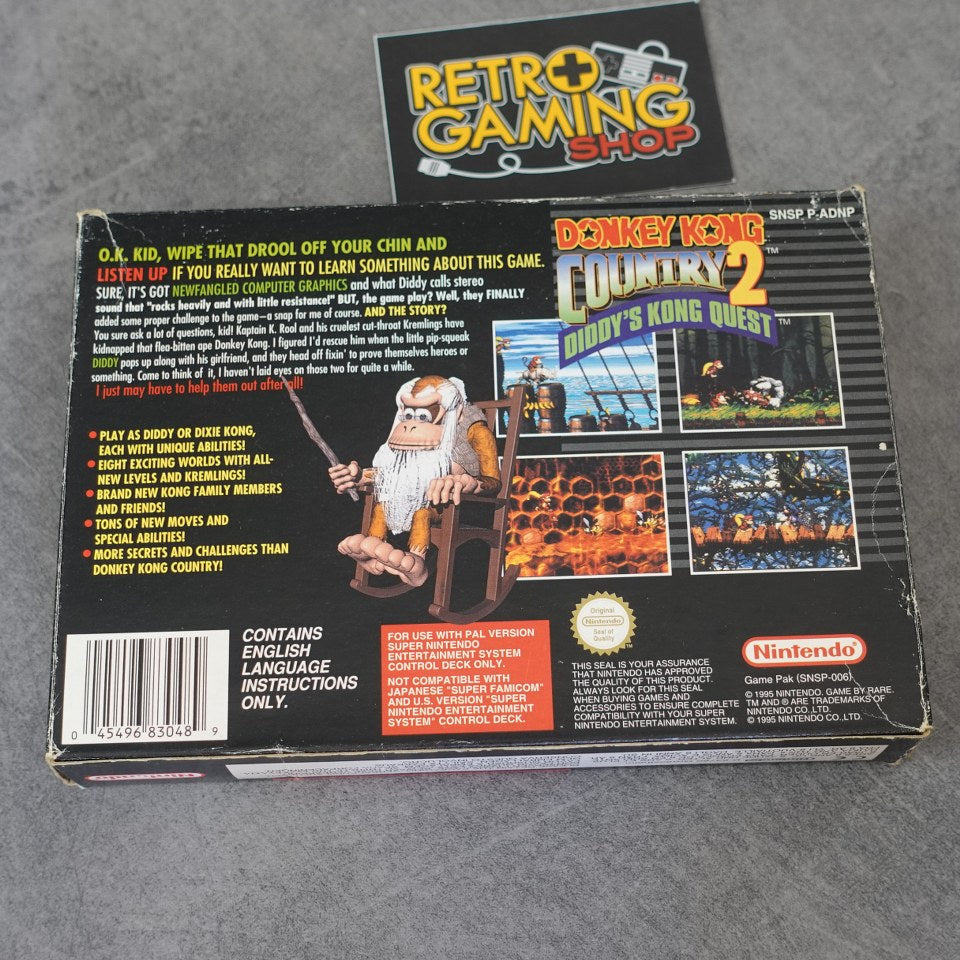 Vendita Donkey Kong Country 2 Diddy’s Kong Quest - Retrogaming Shop