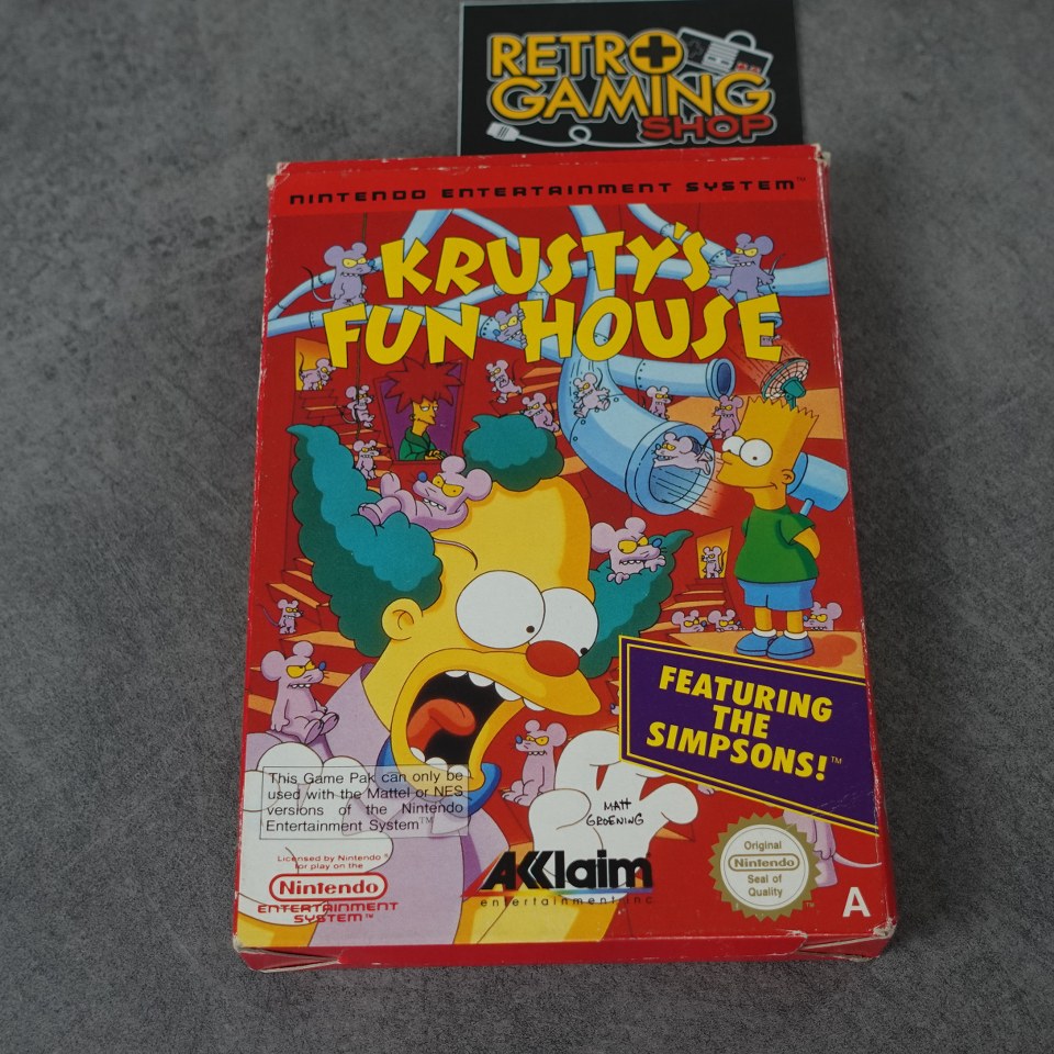 Vendita Krusty Fun House - Retrogaming Shop