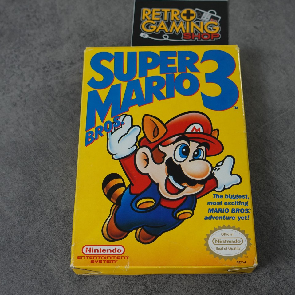 Vendita Super Mario Bros 3 USA Prima Stampa - Retrogaming Shop