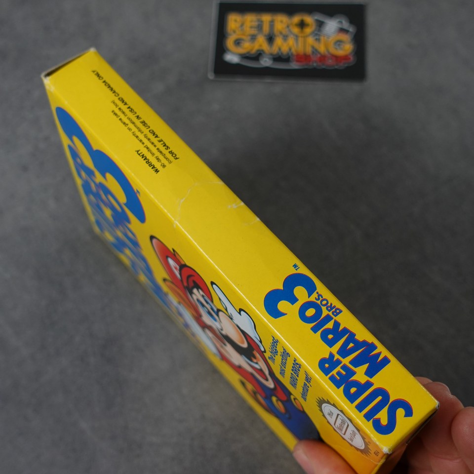 Vendita Super Mario Bros 3 USA Prima Stampa - Retrogaming Shop