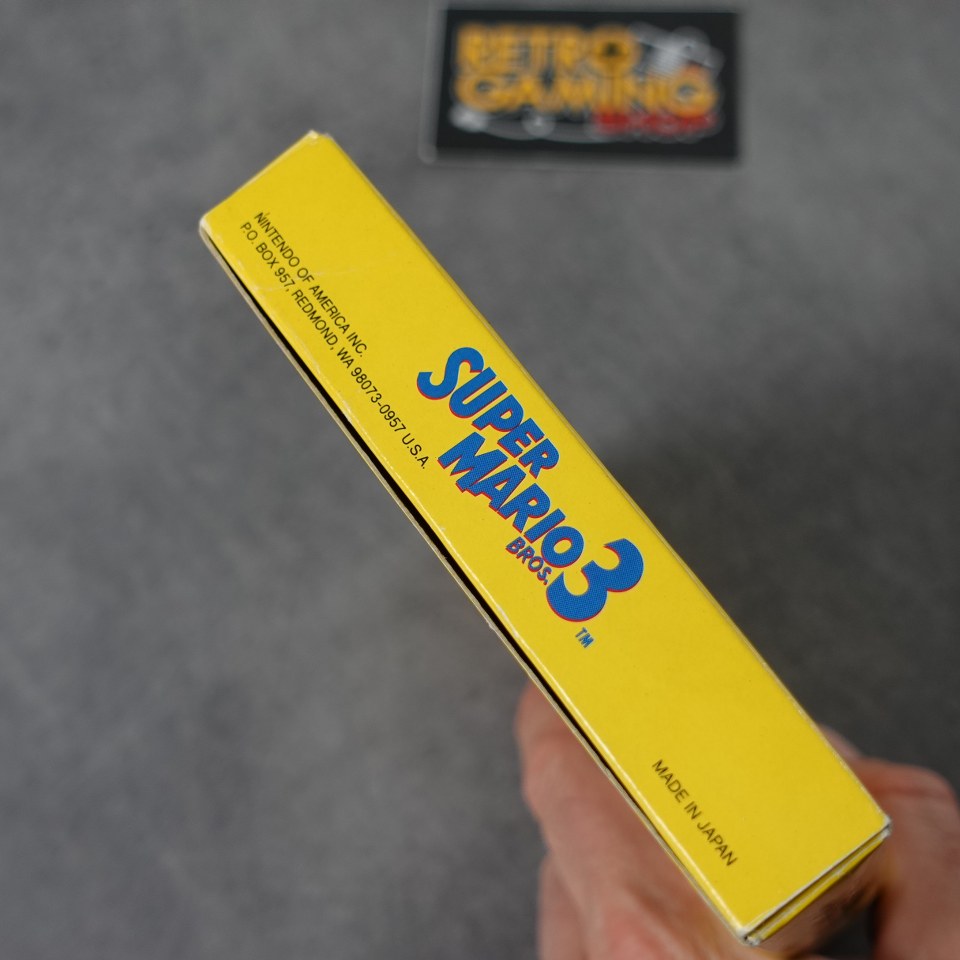 Super Mario Bros 3 USA Prima Stampa Nintendo