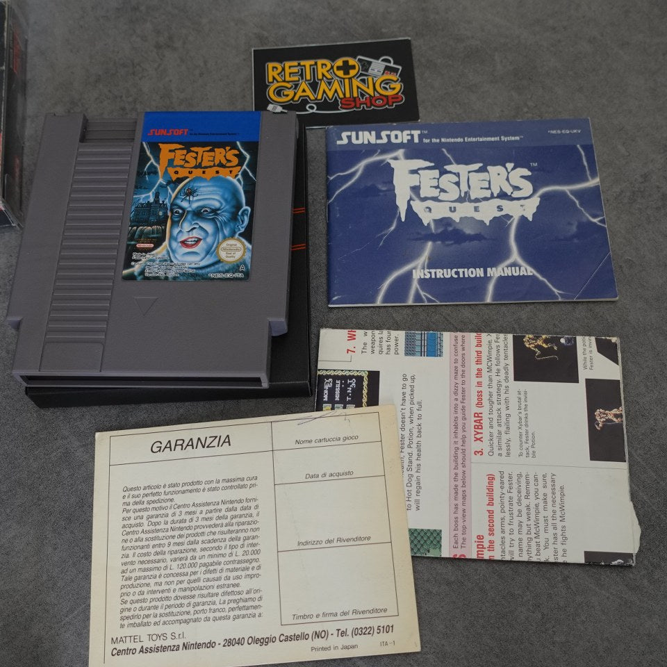 Vendita Fester’s Quest - Retrogaming Shop