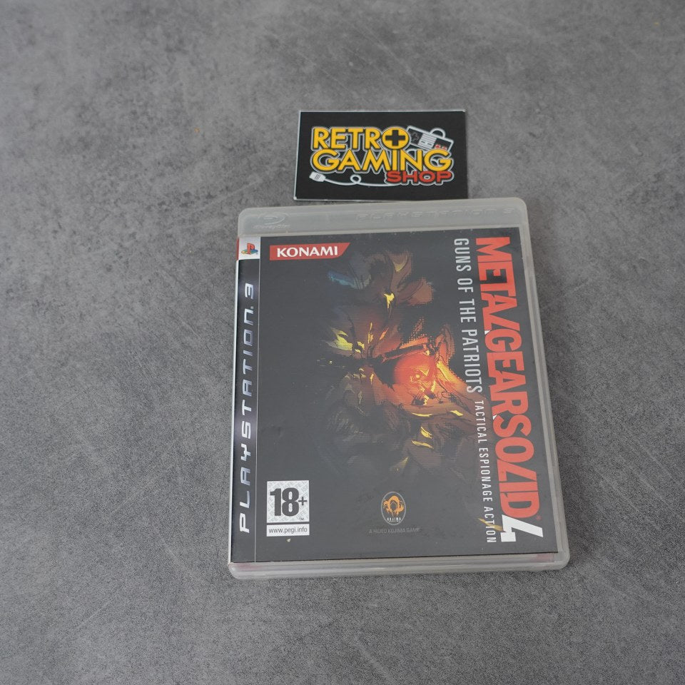 Vendita Metal Gear Solid 4: Guns Of the Patriots - Retrogaming Shop