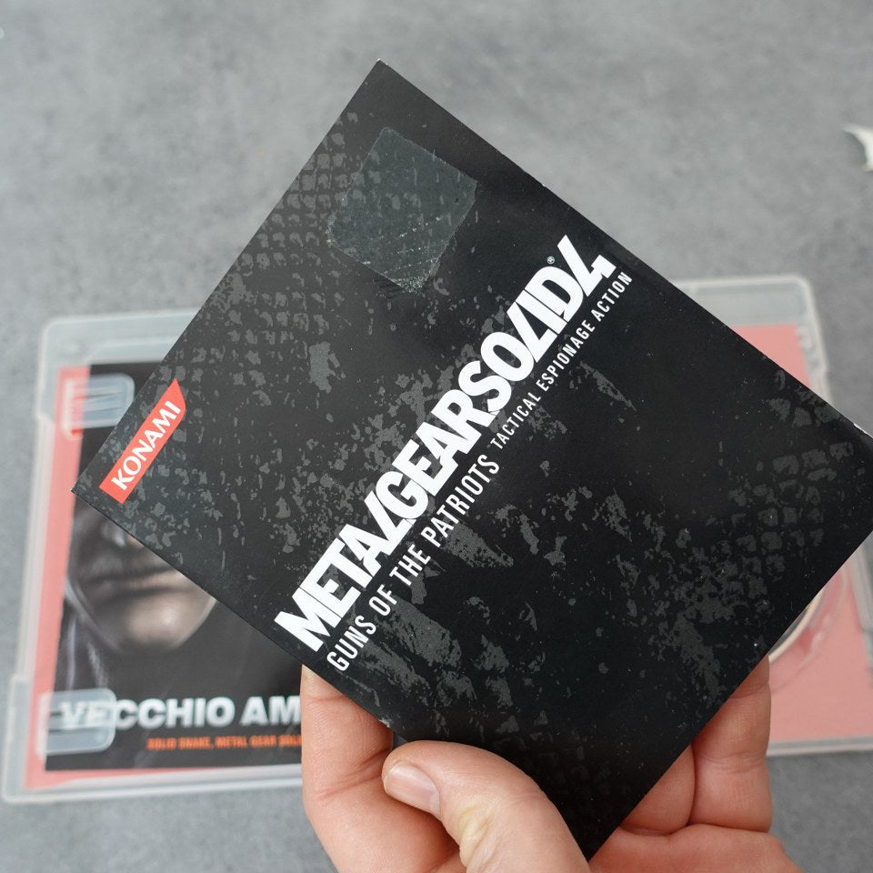 Vendita Metal Gear Solid 4: Guns Of the Patriots - Retrogaming Shop