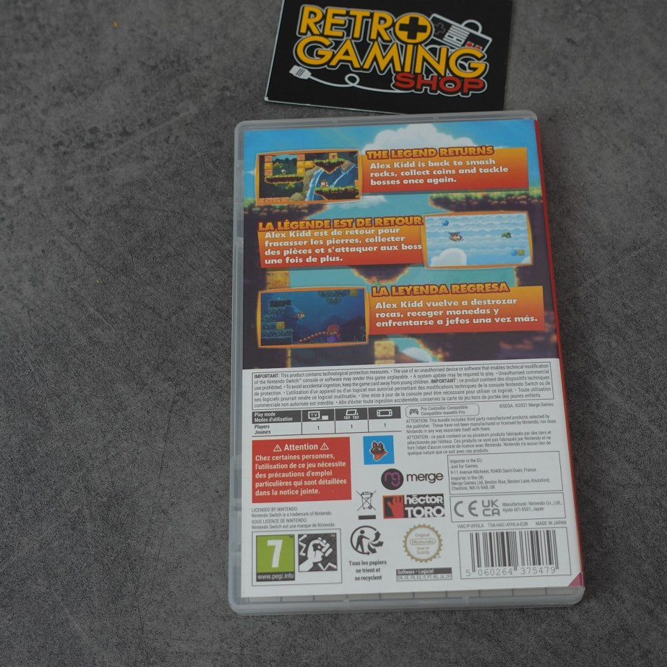 Vendita Alex Kidd In Miracle World - Retrogaming Shop