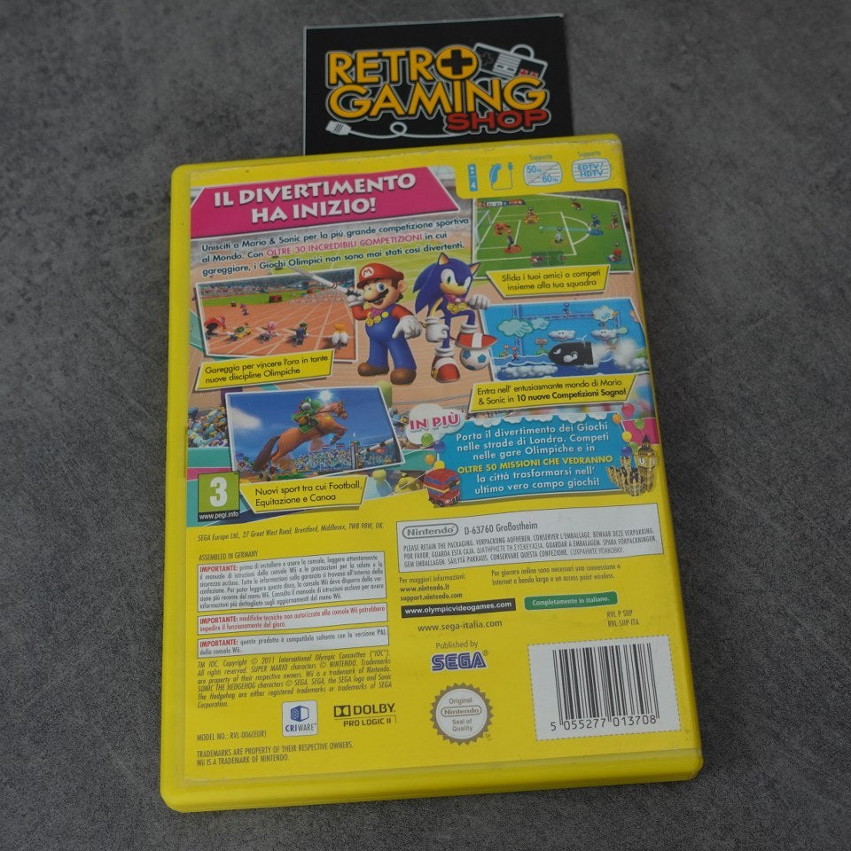 Vendita Mario & Sonic Giochi Olimpici Londra 2012 - Retrogaming Shop
