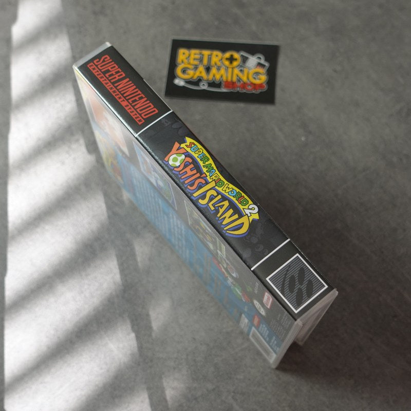 Super Mario World 2 Yoshi's Island + Box Custom