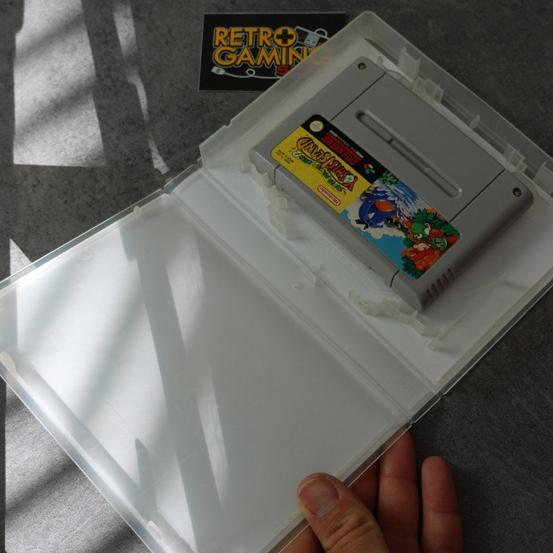 Super Mario World 2 Yoshi's Island + Box Custom