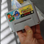 Super Mario World 2 Yoshi's Island + Box Custom