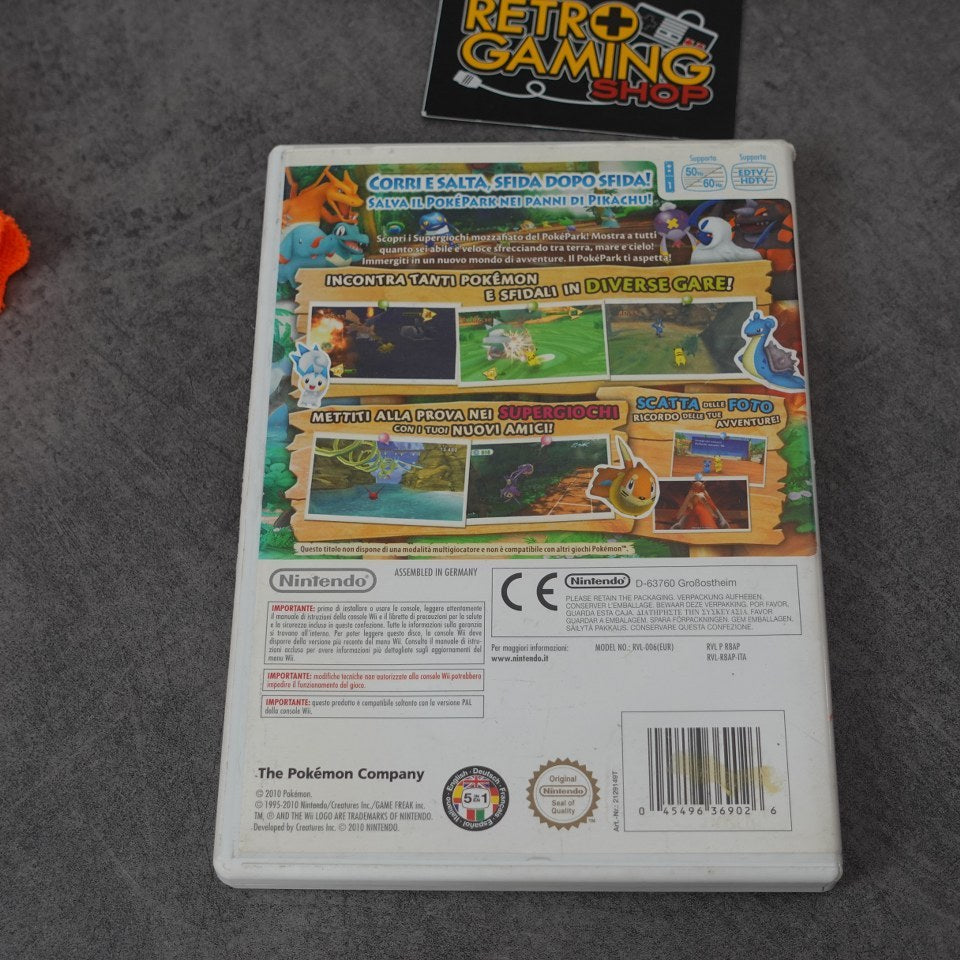 Vendita Pokepark Wii La Grande Avventura di Pikachu - Retrogaming Shop