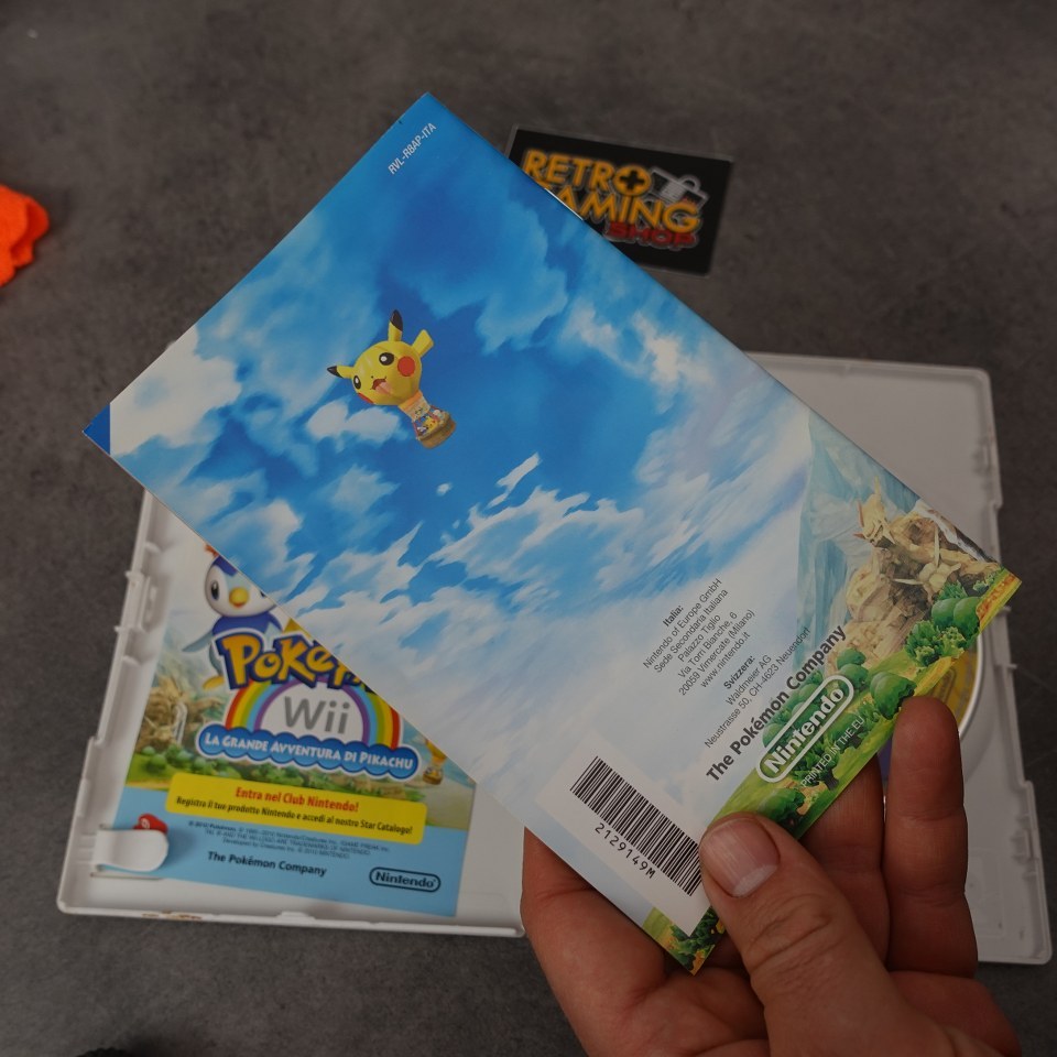 Vendita Pokepark Wii La Grande Avventura di Pikachu - Retrogaming Shop
