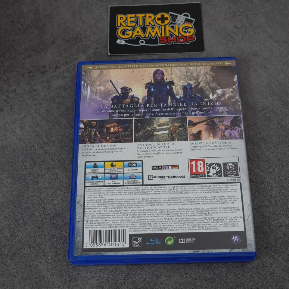 Vendita The Elder Scrolls Online Tamriel Unlimited - Retrogaming Shop
