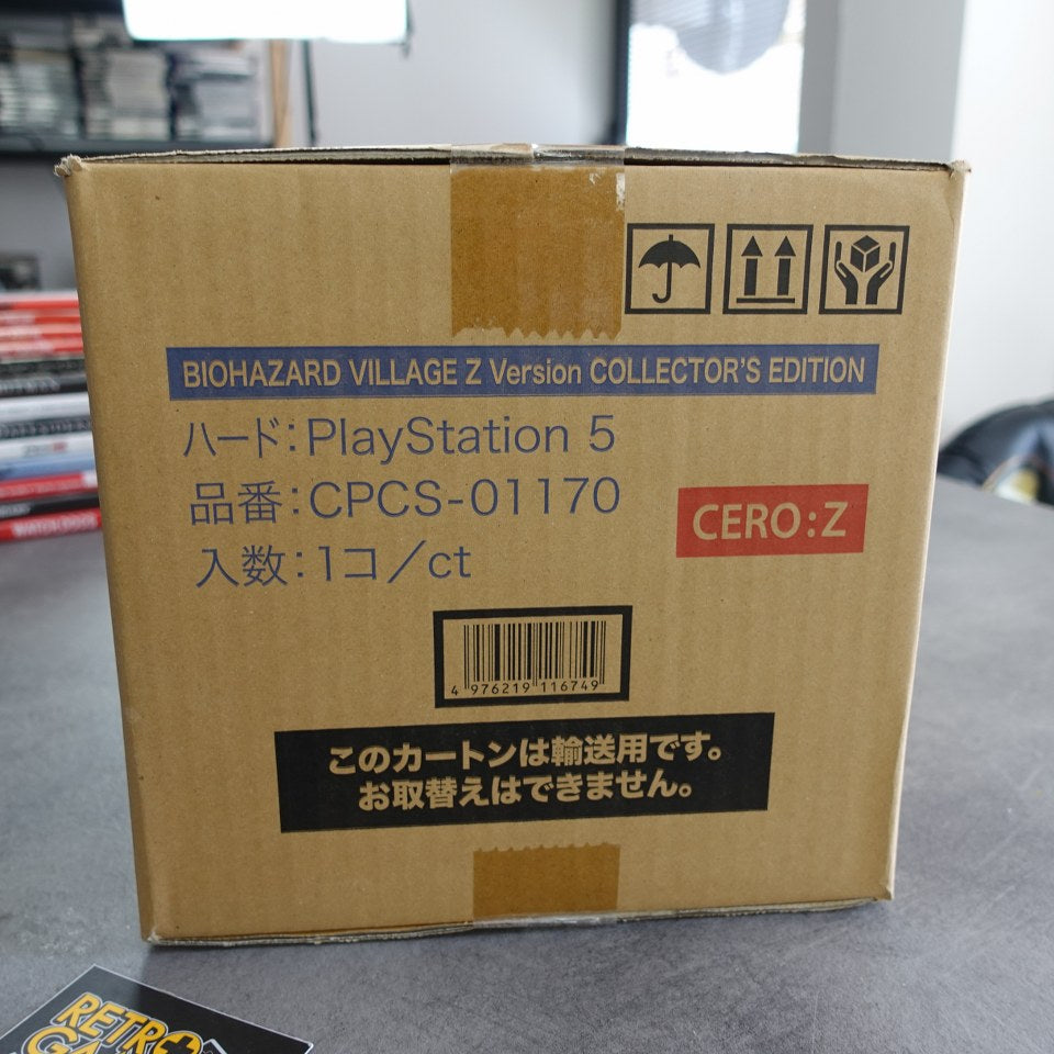 Vendita Biohazard Village Z Version Collector's Edition Jap Nuova + Shipping Box - Retrogaming Shop