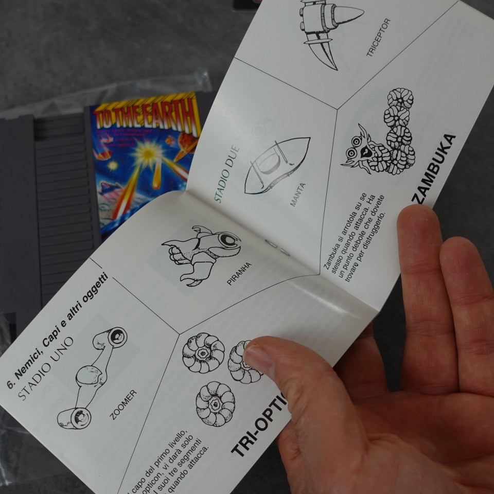 Vendita To the Earth - Retrogaming Shop