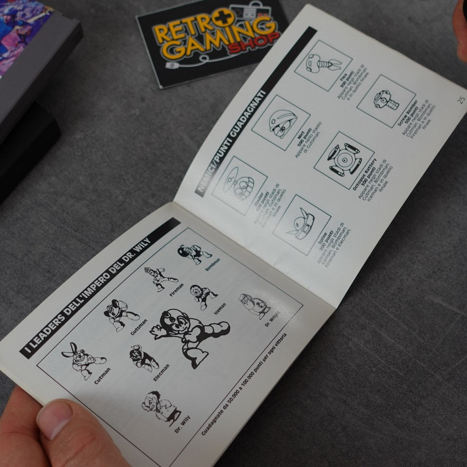 Vendita Mega Man - Retrogaming Shop