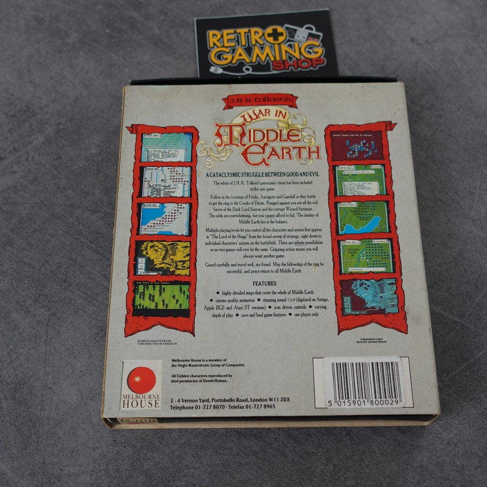 Vendita War in Middle Earth - Retrogaming Shop