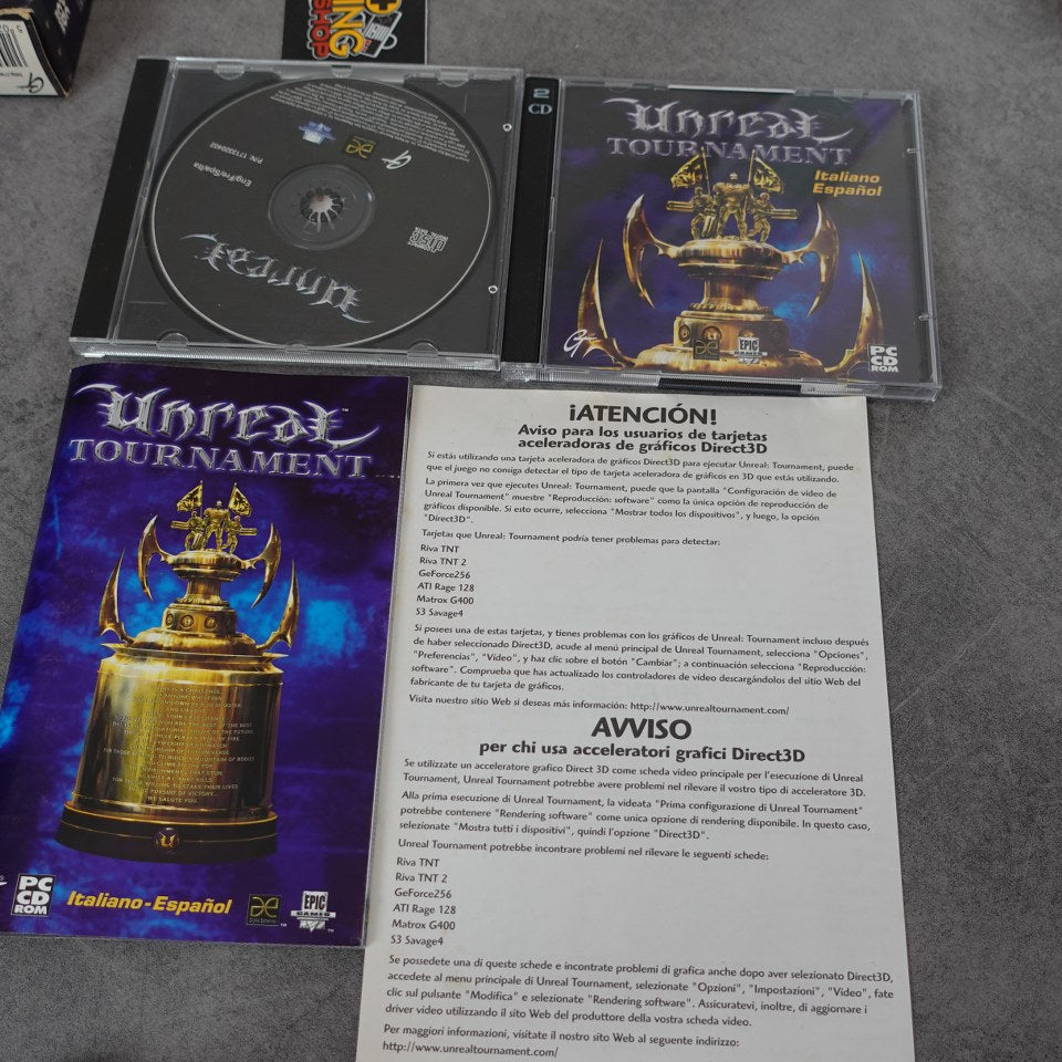 Vendita Unreal Tournament - Retrogaming Shop
