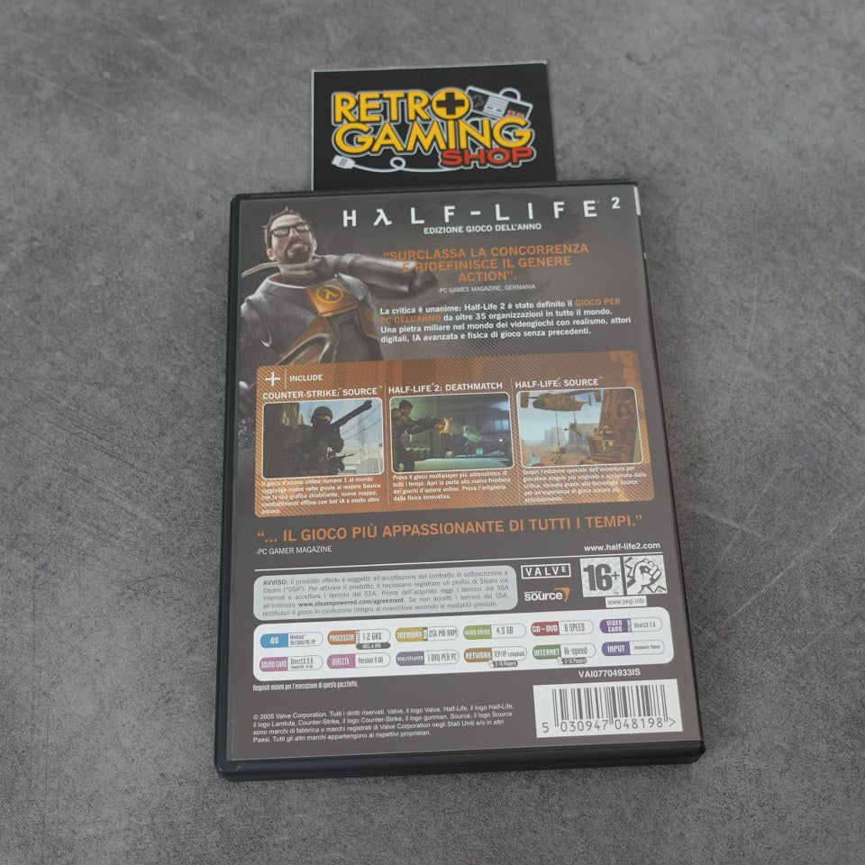 Vendita Half Life 2 Edizione Gioco Dell' Anno - Retrogaming Shop