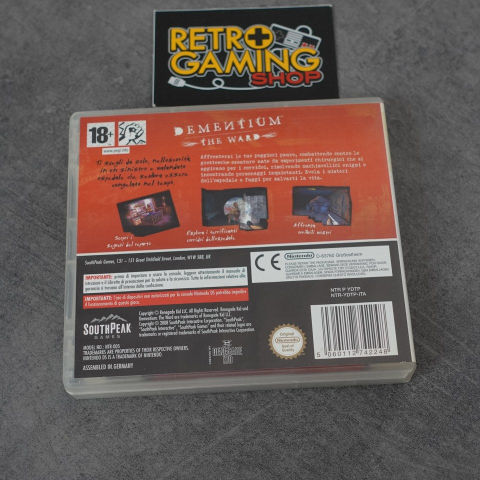 Vendita Dementium The Ward - Retrogaming Shop