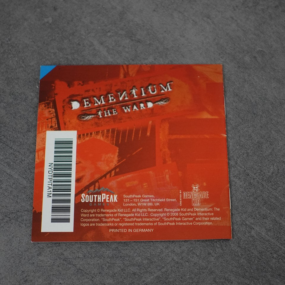 Vendita Dementium The Ward - Retrogaming Shop