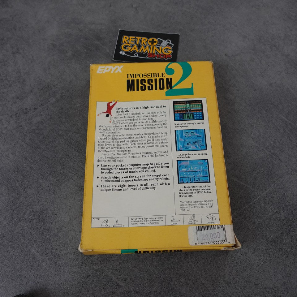 Vendita Impossible Mission 2 - Retrogaming Shop