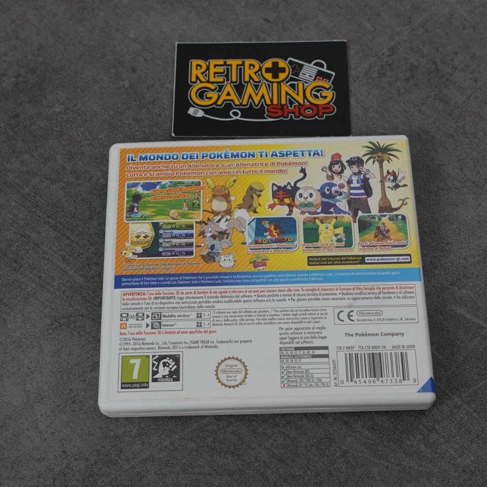 Vendita Pokemon Sole - Retrogaming Shop