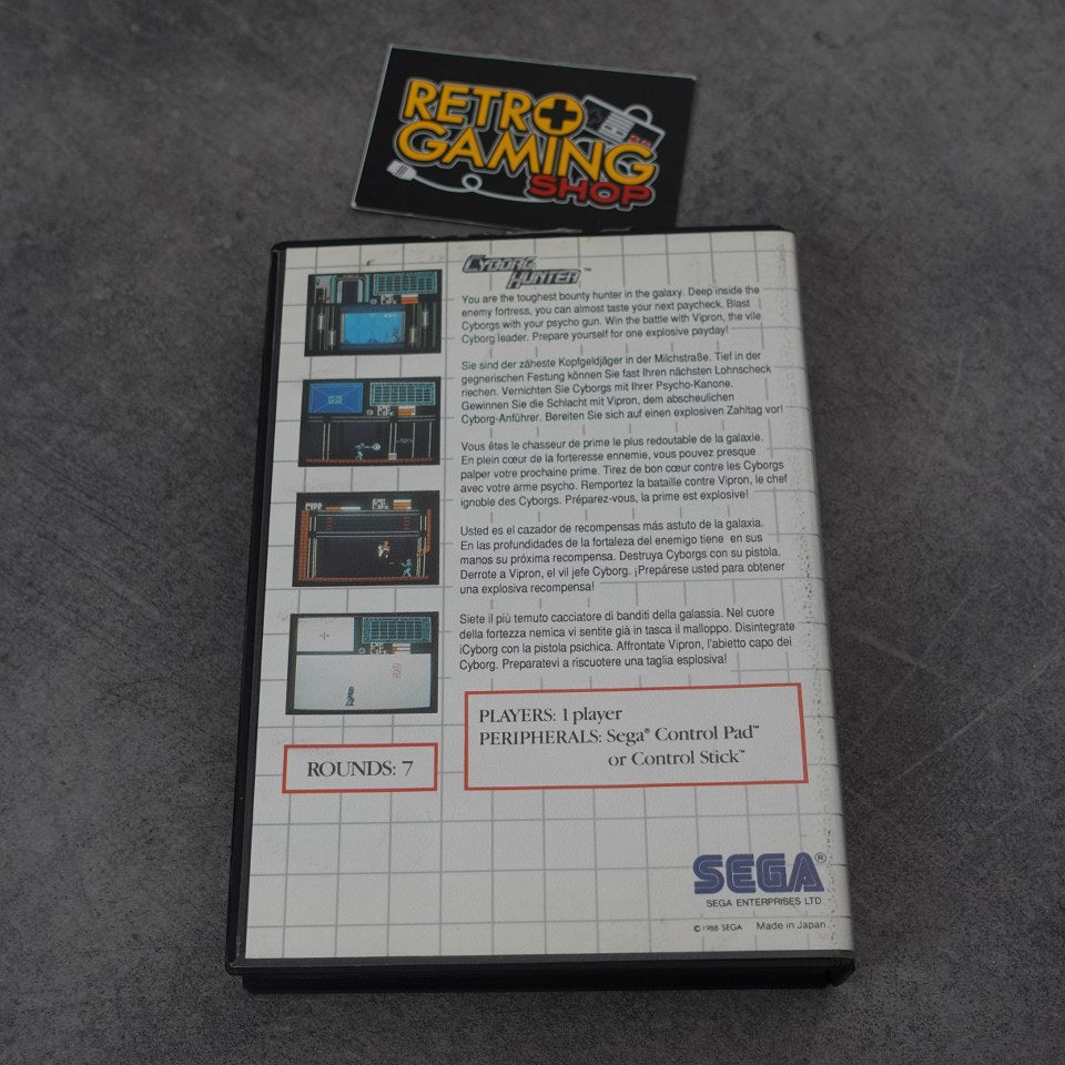 Vendita Cyborg Hunter - Retrogaming Shop