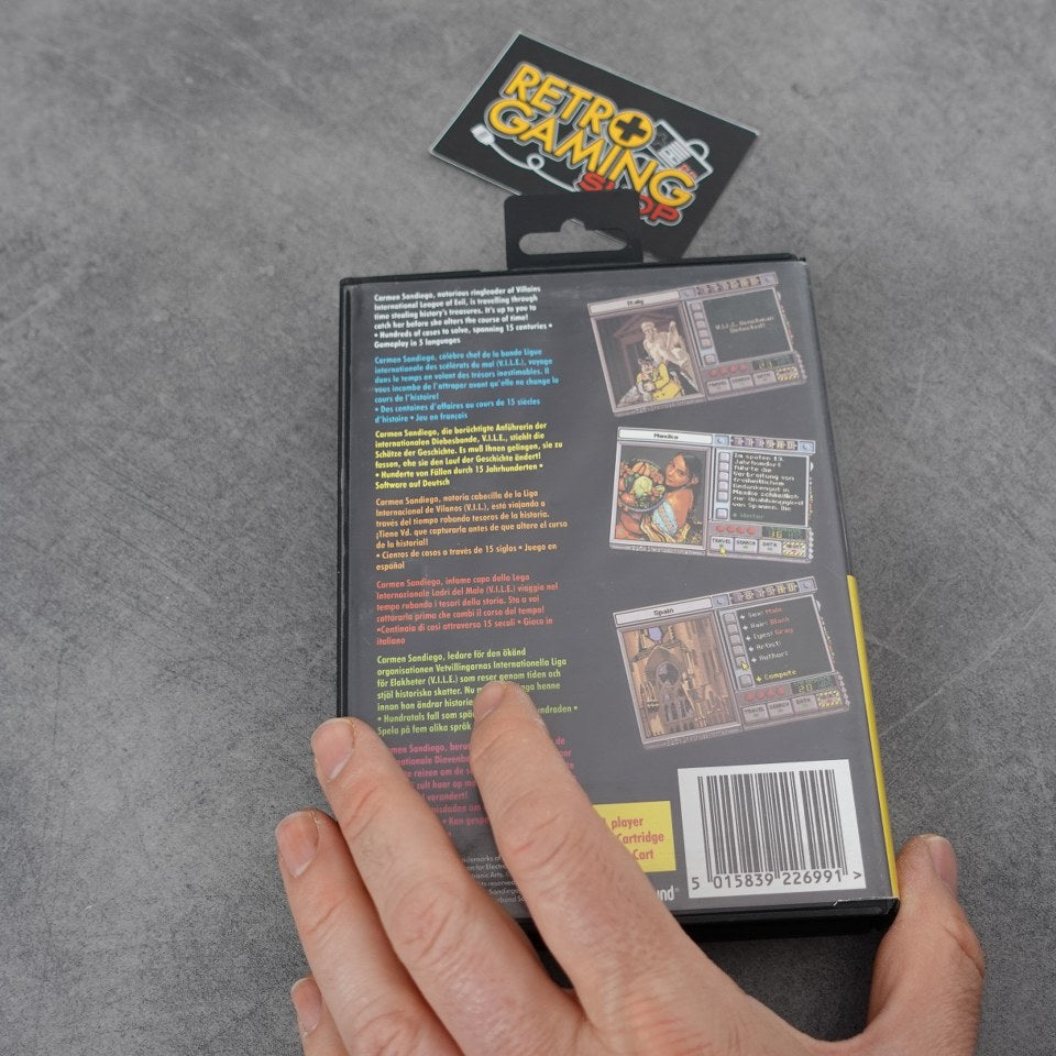 Vendita Where in The World is Carmen Sandiego? - Retrogaming Shop