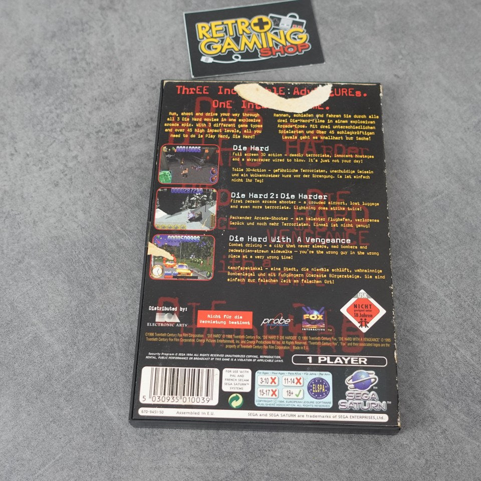 Vendita Die Hard Trilogy - Retrogaming Shop
