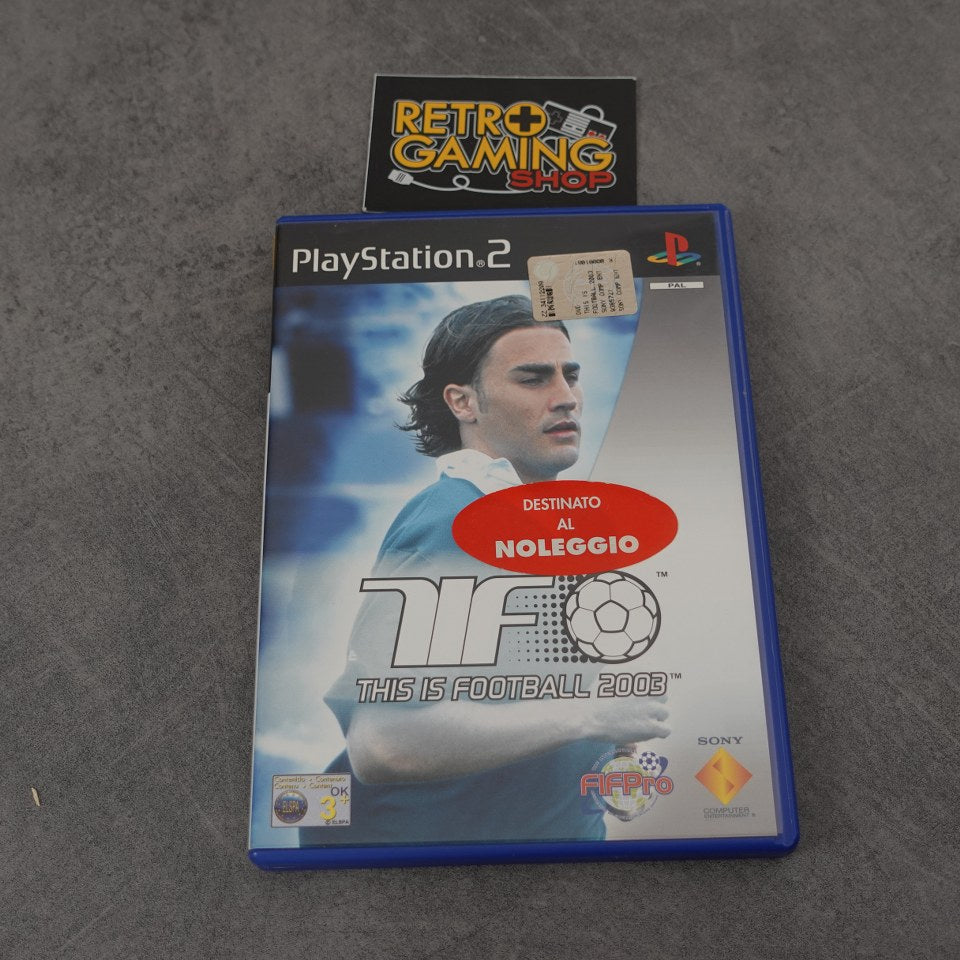 Vendita This is Football 2003 Versione noleggio - Retrogaming Shop