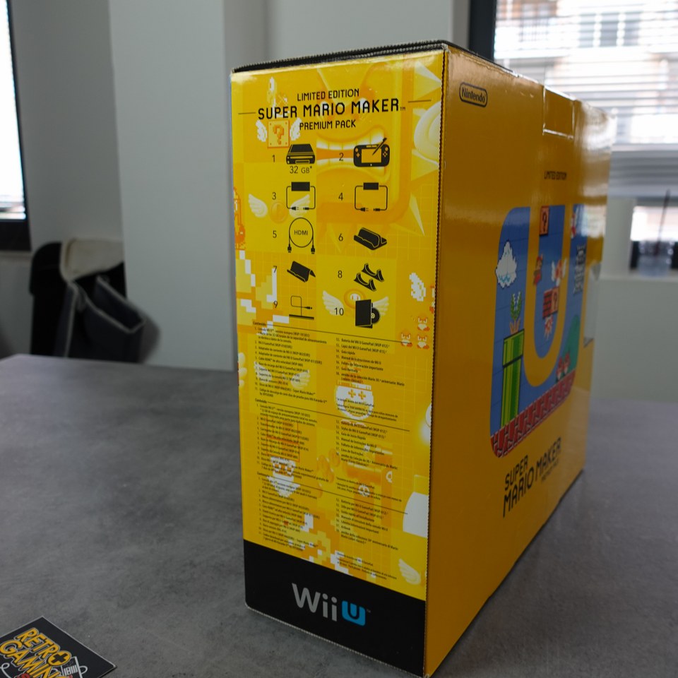 Super Mario Maker Limited Edition WiiU Nuovo Nintendo